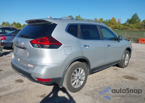 2020 Nissan Rogue Sv Intelligent Awd из США, поврежденный, VIN JN8AT2MV4LW116725